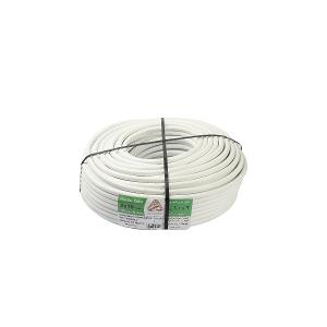 RIYADH FLEXIBLE WIRE 2*10mm² CU/PVC/PVC (450/750v) 100yds - 91mtr WHITE