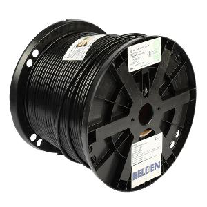 BELDEN COAXIAL CABLE,RG-6,COPPER BRAID SHIELD 95% 18 AWG 305mtr
